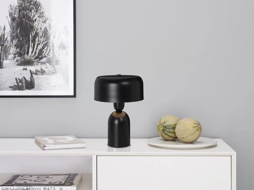 New Cottex Muza 32cm bordslampa Svart