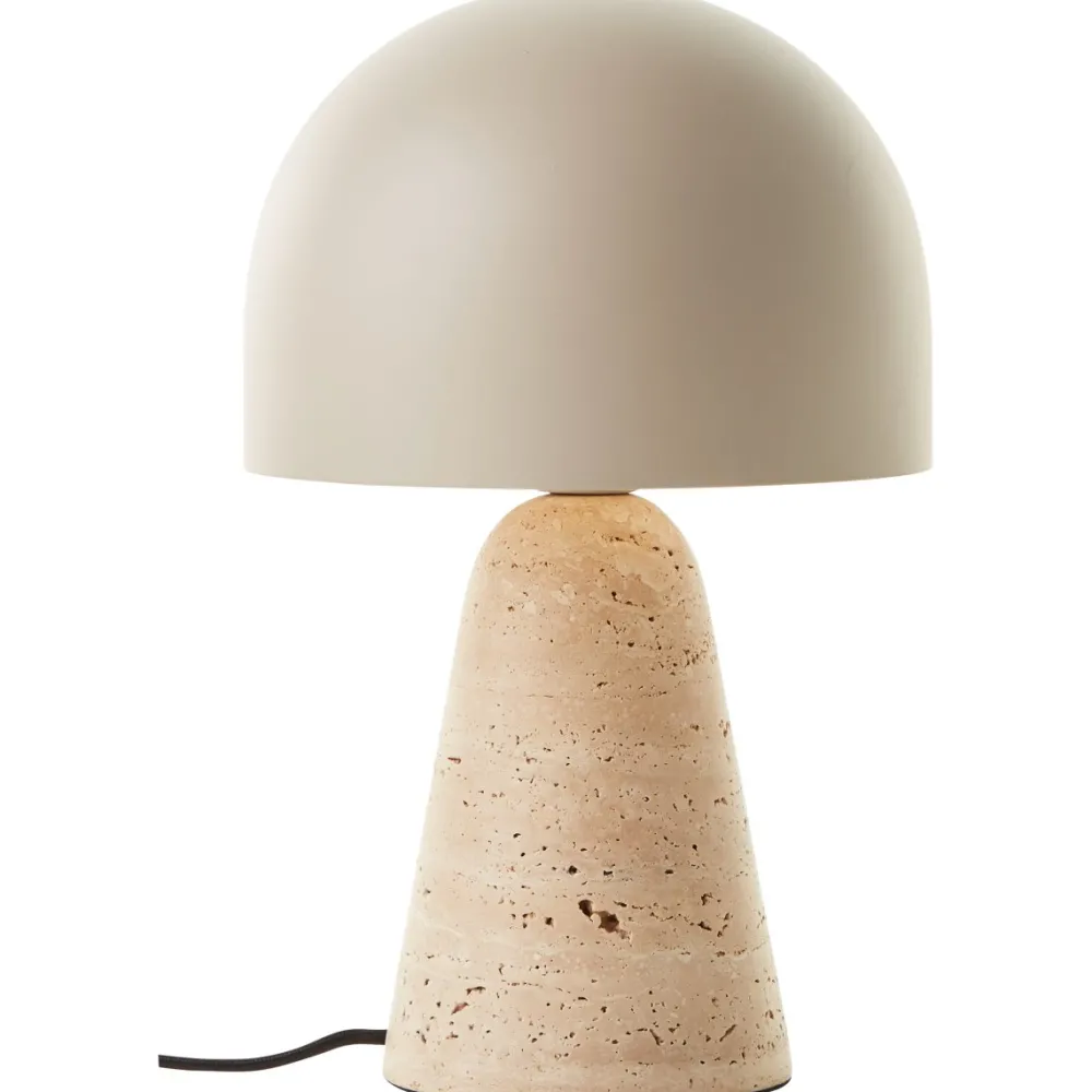Best Brilliant Nalam 30cm bordslampa Beige