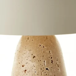 Best Brilliant Nalam 30cm bordslampa Beige