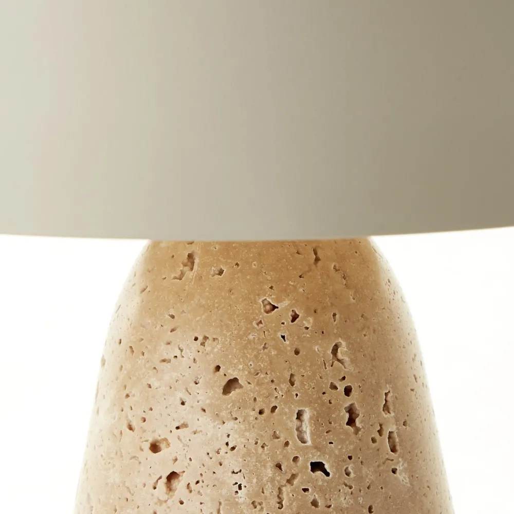 Best Brilliant Nalam 30cm bordslampa Beige