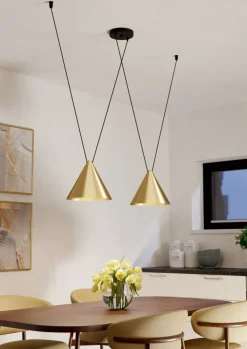 Discount Eglo Narices 173cm taklampa Guld