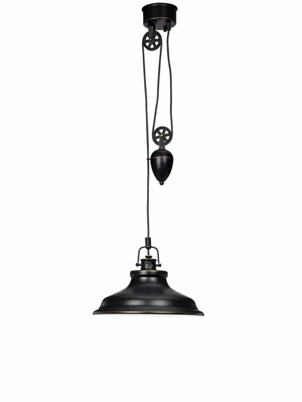Outlet Cottex New Haven Ø37 taklampa Antiksvart