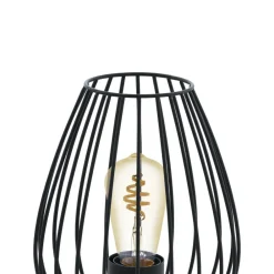 New Eglo Newtown 23cm bordslampa Svart