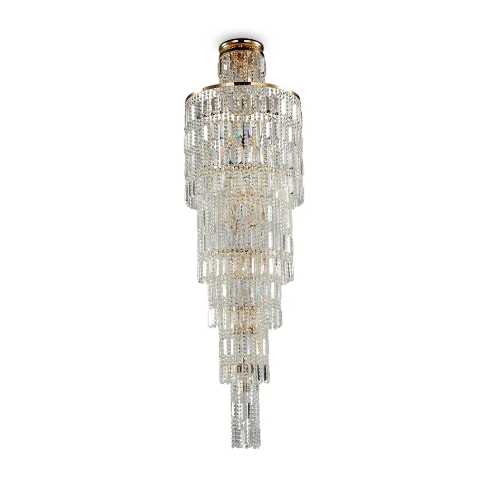 Outlet Maytoni Niagara Ø50 kristall Guld