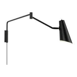 Discount Dyberg Larsen Noa 83cm vägglampa Svart