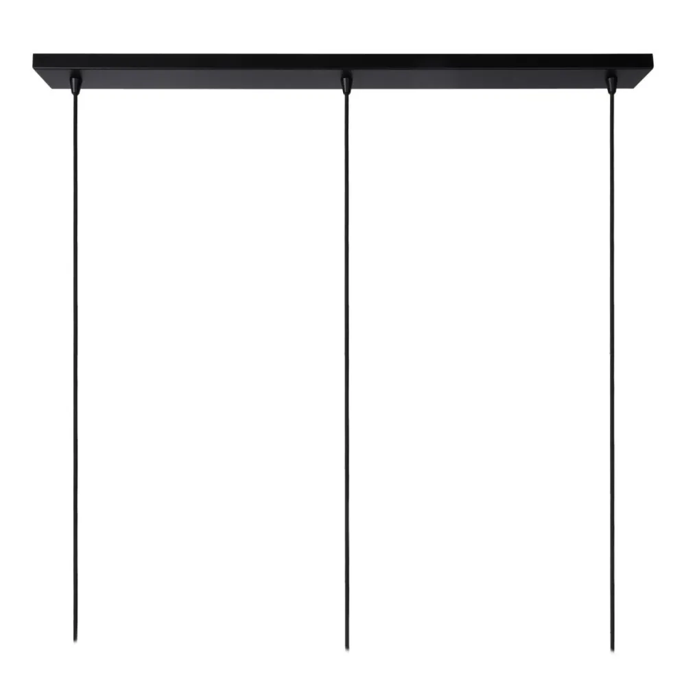 Discount Lucide Nolan 105cm taklampa Svart