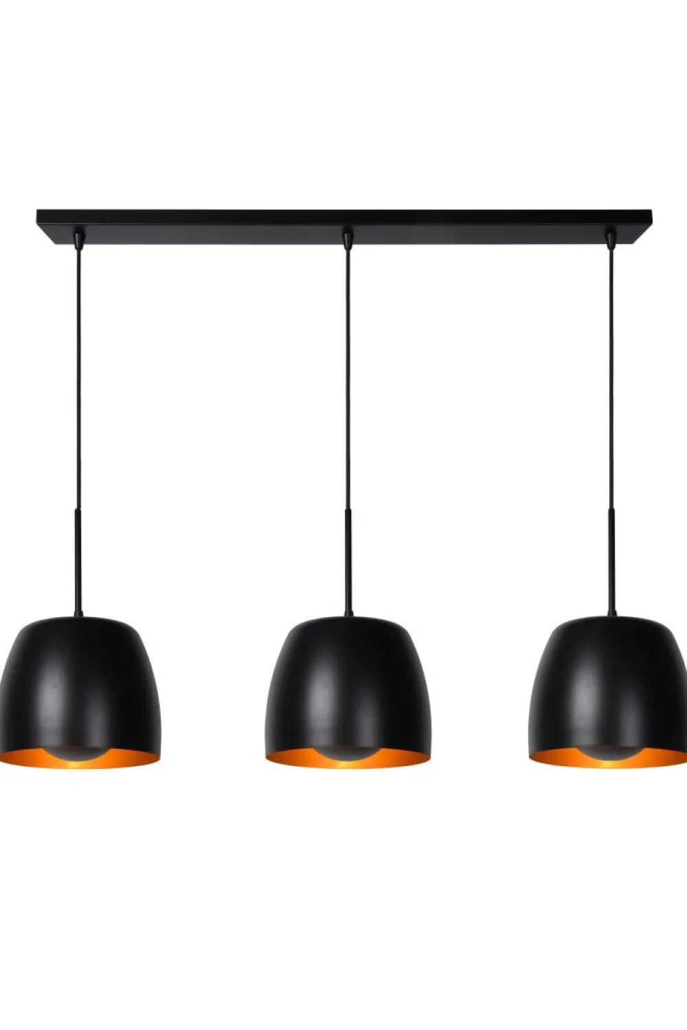 Discount Lucide Nolan 105cm taklampa Svart