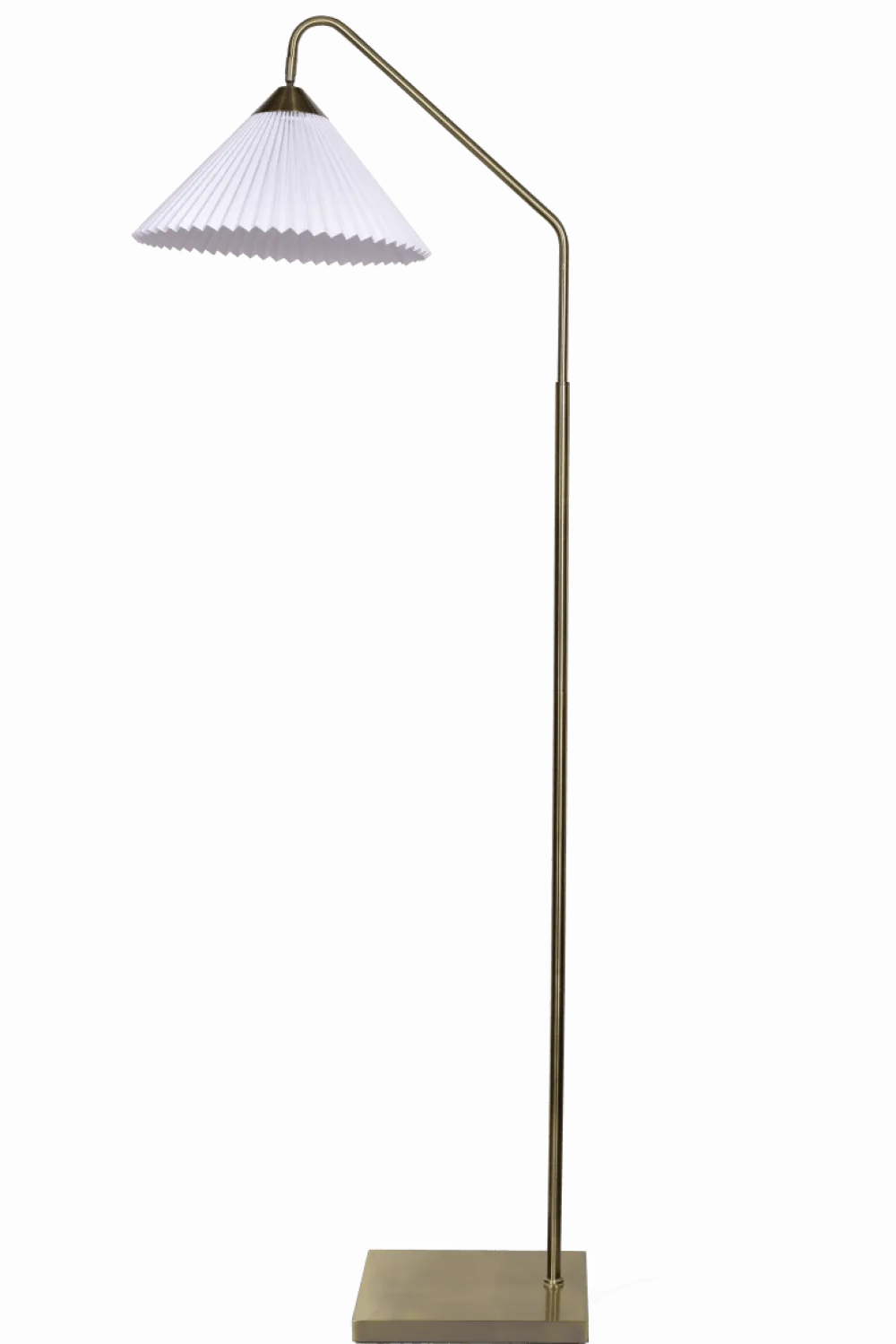 Discount Lampan Nonna golvlampa Antikmässing