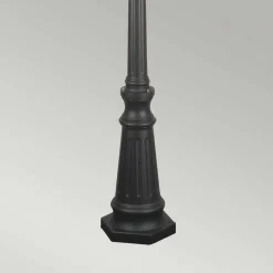 Best Elstead Lighting Norfolk 227cm stolpe Svart