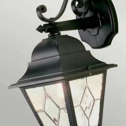 Elstead Lighting Norfolk utelampa Svart