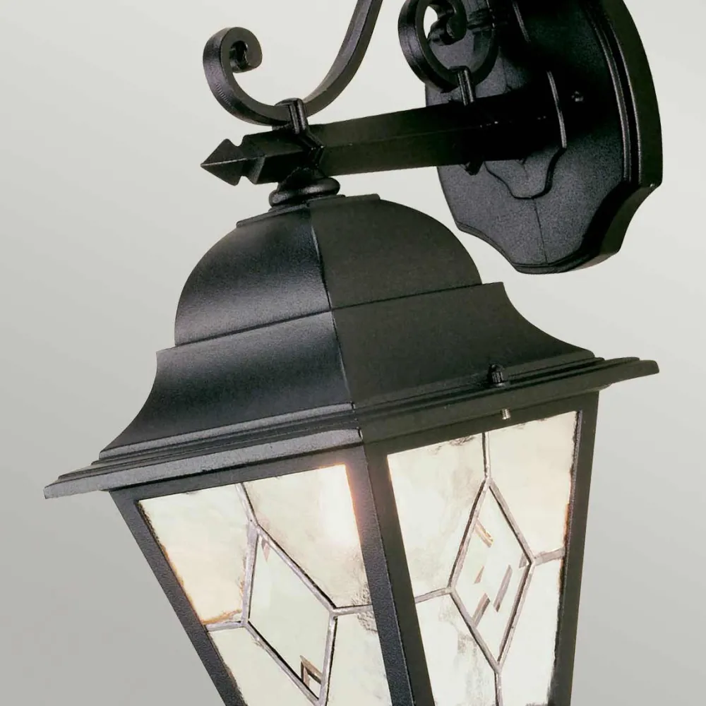 Elstead Lighting Norfolk utelampa Svart