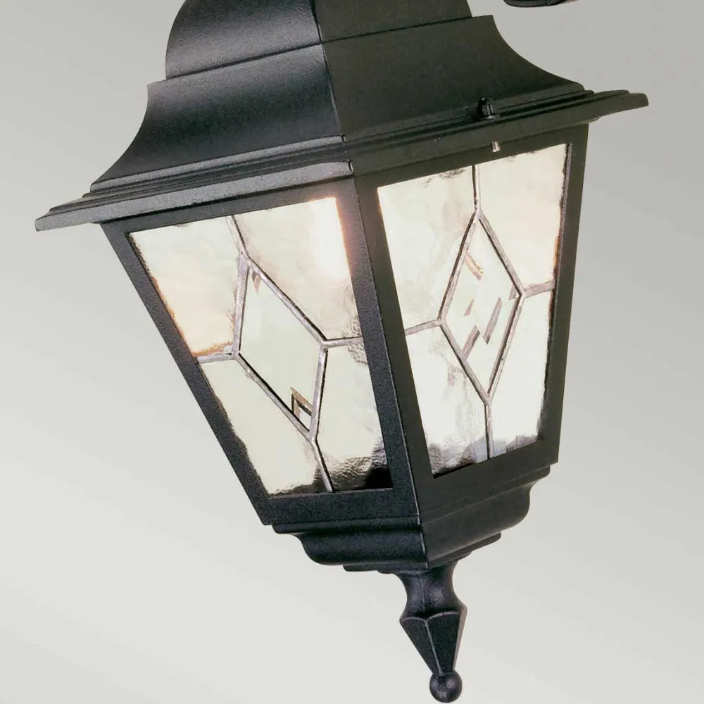 Elstead Lighting Norfolk utelampa Svart