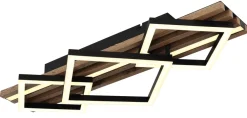 New Globo Lighting Obrien 60cm plafond Trä