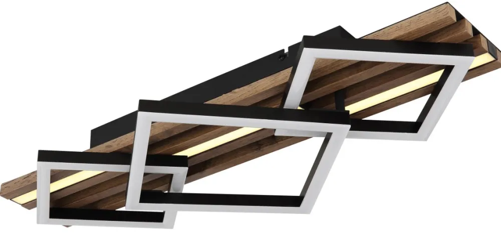 New Globo Lighting Obrien 60cm plafond Trä