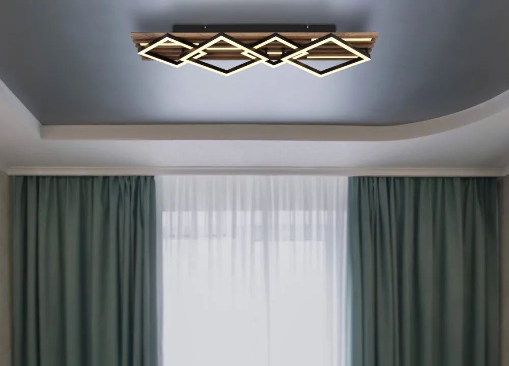 Online Globo Lighting Obrien 82cm plafond Trä