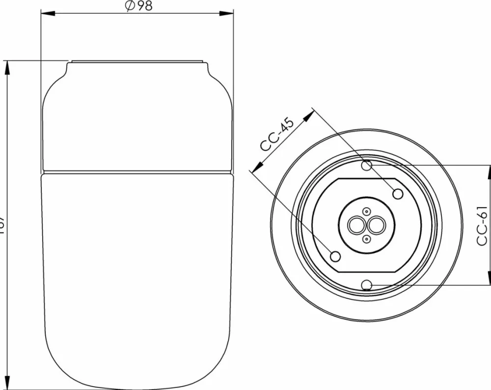 Hot Ifö electric Ohm 100/170 badrumslampa