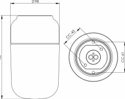 Online Ifö electric Ohm 100/170 badrumslampa