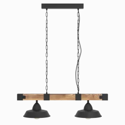 Clearance Eglo Oldbury 86cm taklampa Svart