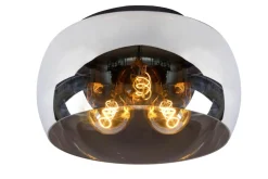 Outlet Lucide Olivia Ø40 plafond Rökfärgad
