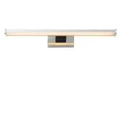 Lucide Onno 40cm badrumslampa Satin krom