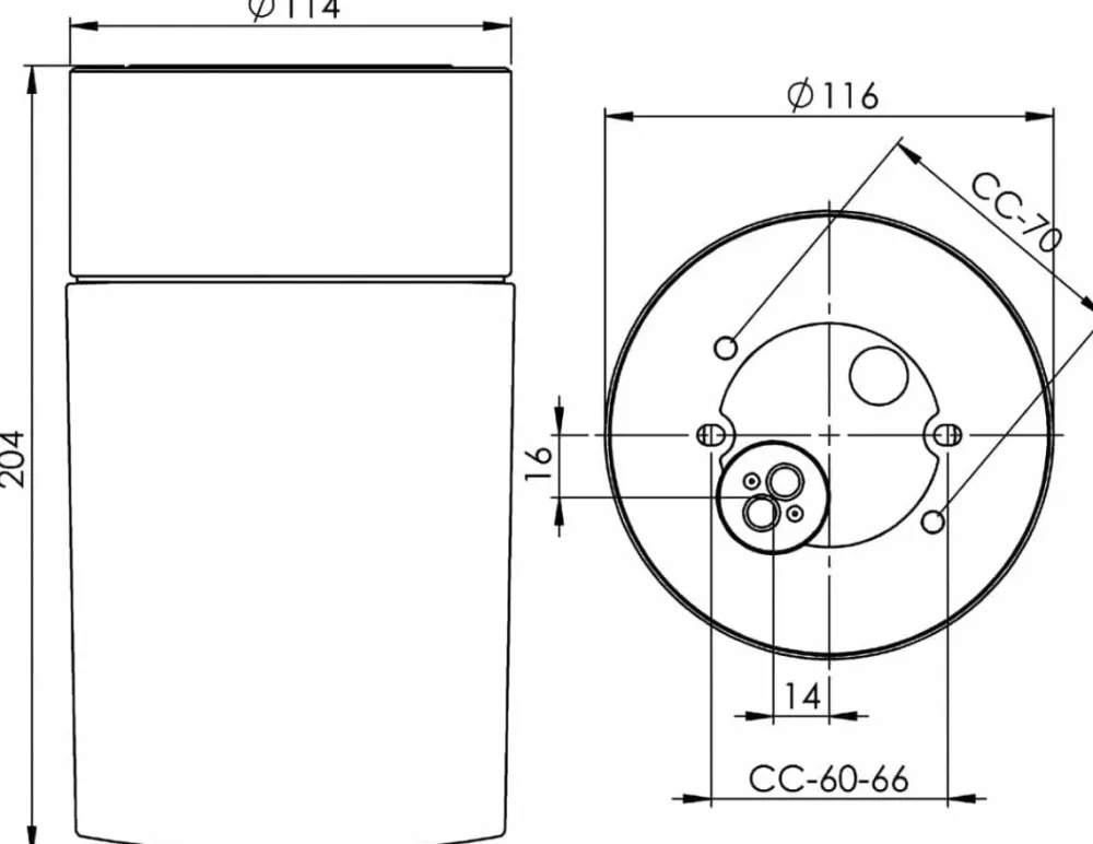 New Ifö electric Opus 120/200 badrumslampa