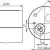 Discount Ifö electric Opus 100/100 badrumslampa