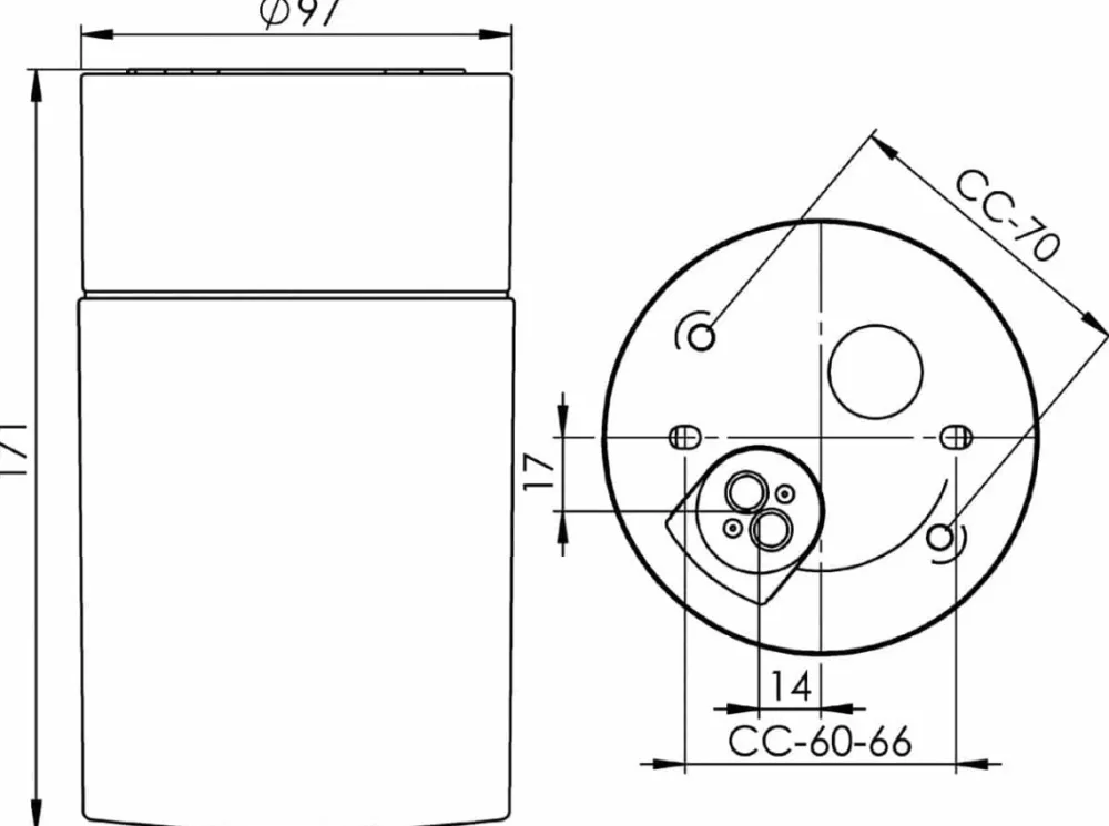 Discount Ifö electric Opus 100/175 badrumslampa