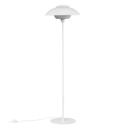 Hot Dyberg Larsen Opus golvlampa Mattvit