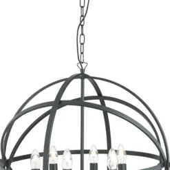 New Searchlight Orbit Ø60 taklampa Svart