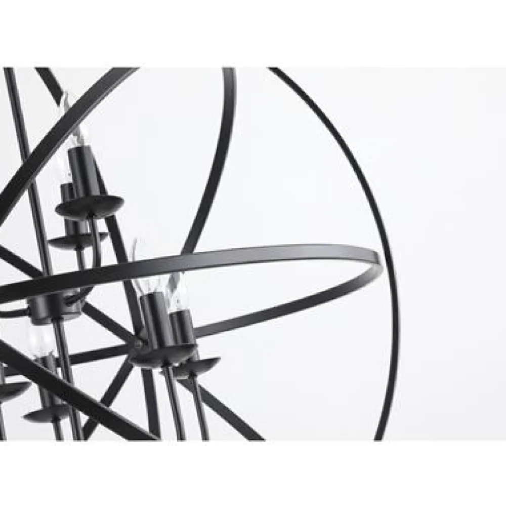 Online Searchlight Orbit Ø82 taklampa Svart