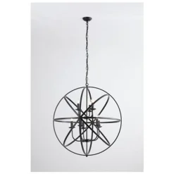 Online Searchlight Orbit Ø82 taklampa Svart