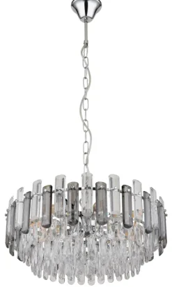 Globo Lighting Orgina Ø60 kristall Rökfärgad