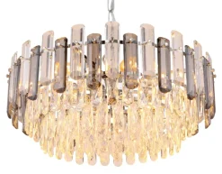 Globo Lighting Orgina Ø60 kristall Rökfärgad