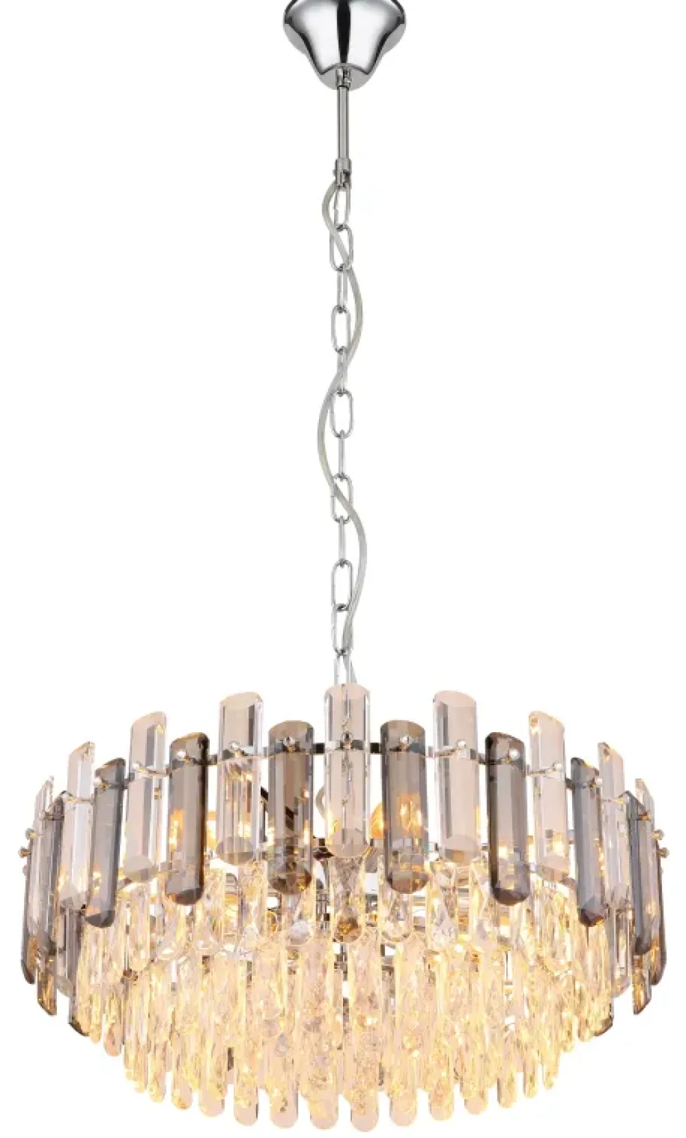 Globo Lighting Orgina Ø60 kristall Rökfärgad