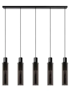 Hot Lucide Orlando 112cm taklampa Rökfärgad