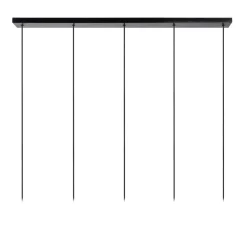 Hot Lucide Orlando 112cm taklampa Rökfärgad