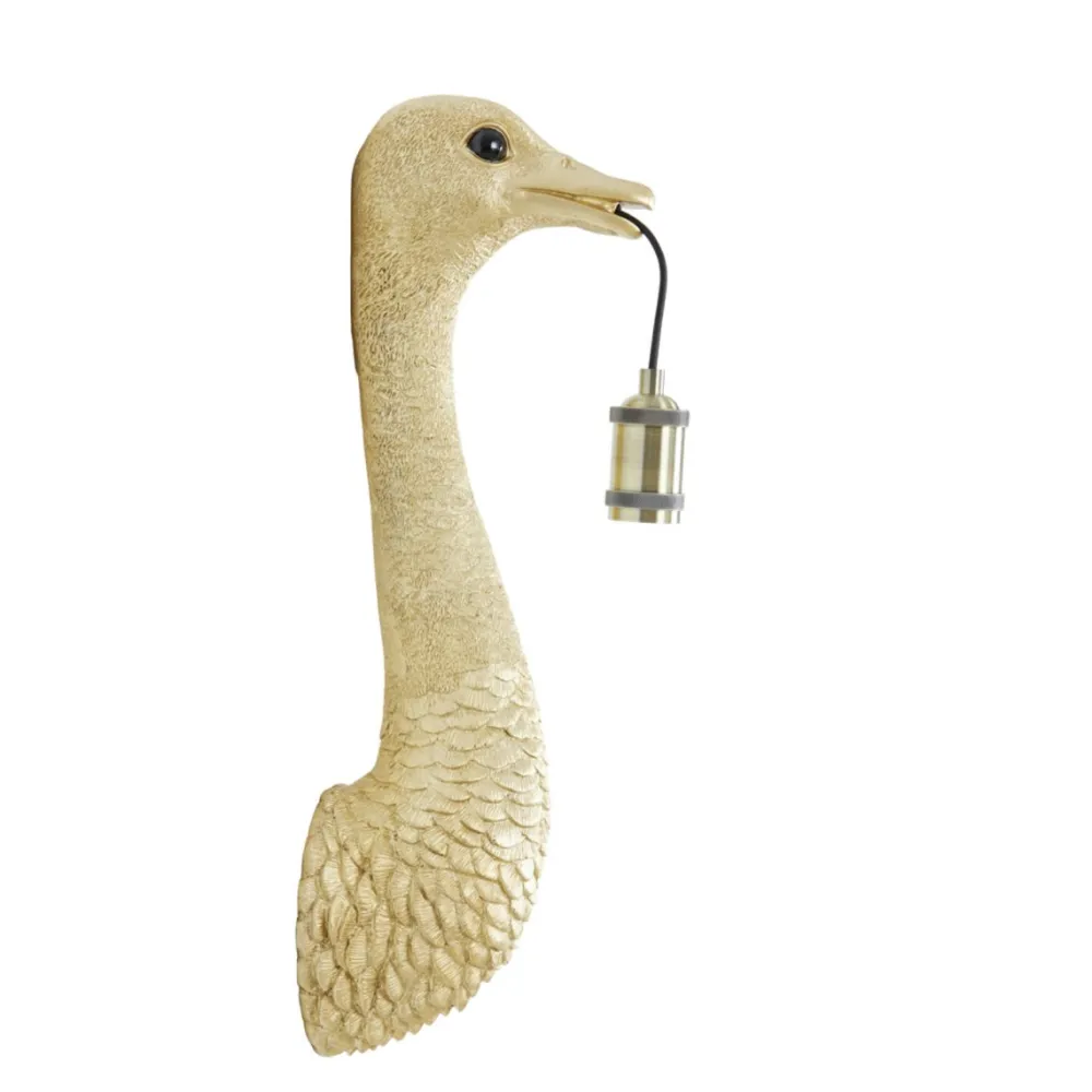 Best Light & Living Ostrich 57cm vägglampa