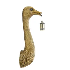 Hot Light & Living Ostrich 57cm vägglampa