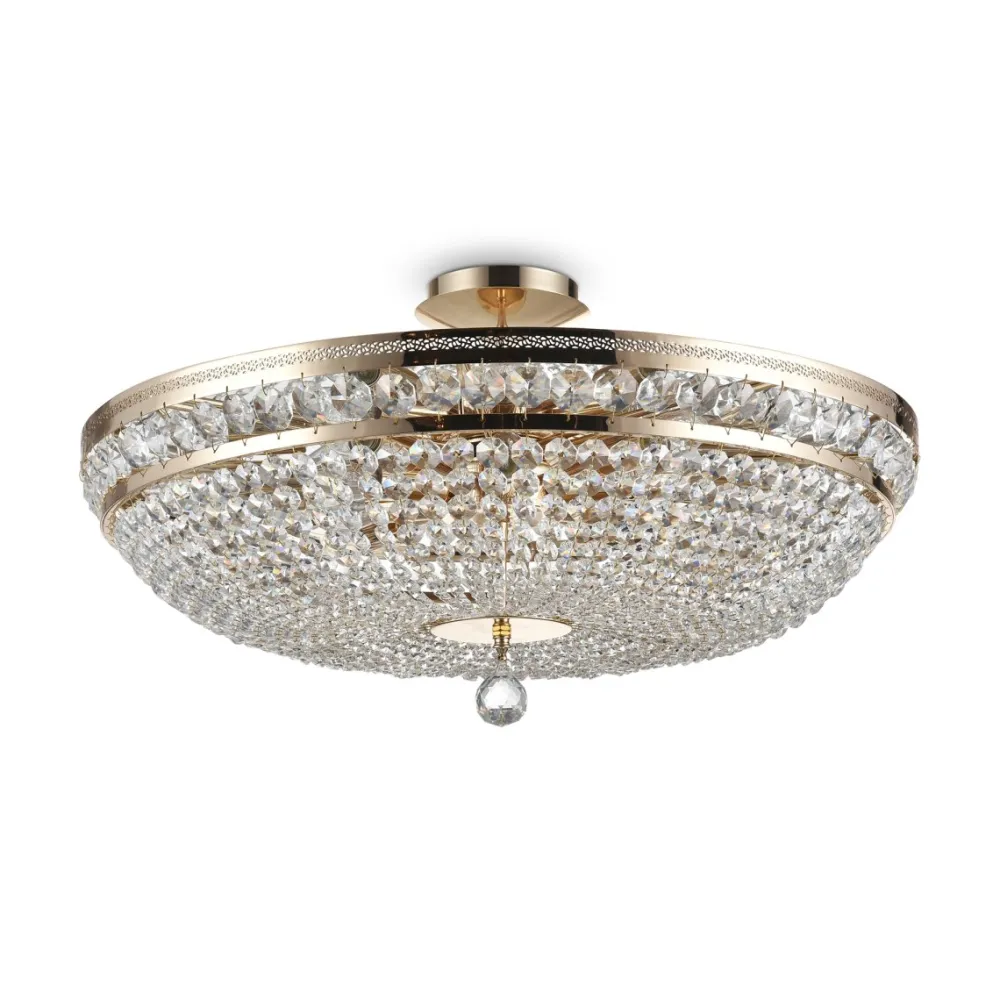 Discount Maytoni Ottilia Ø65 kristall Guld