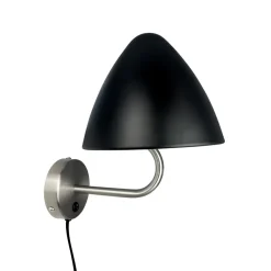 Clearance Dyberg Larsen Oulu Ø20 vägglampa Borstad stål