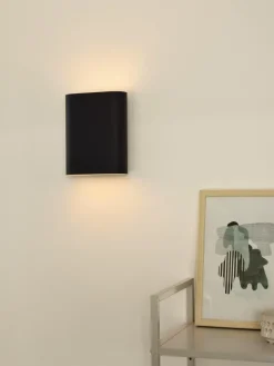 Discount Lucide Ovalis 20cm vägglampa