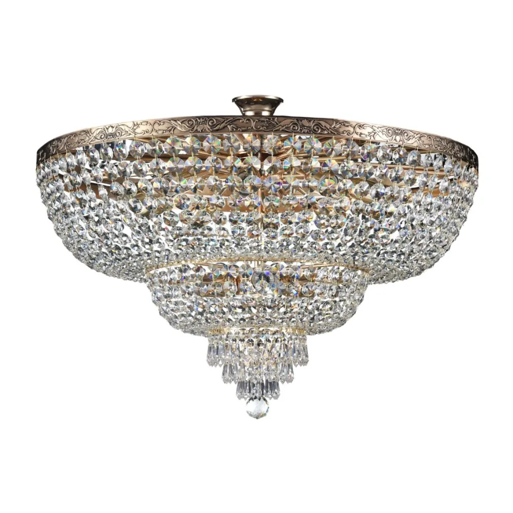 Maytoni Palace Ø80 kristall Guld