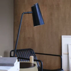 Discount Dyberg Larsen Pallas 55cm skrivbordslampa Svart