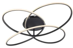 Sale Globo Lighting Panda Ø80 plafond Svart