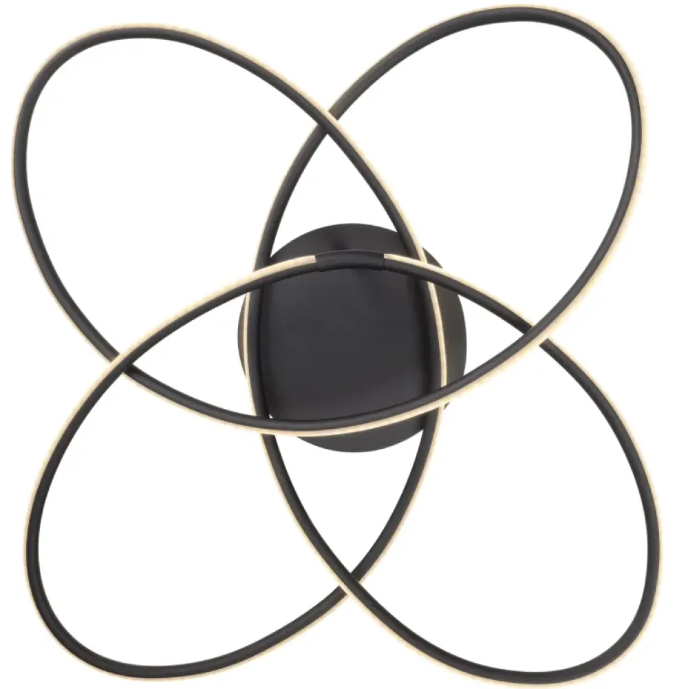 Sale Globo Lighting Panda Ø80 plafond Svart