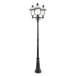 Hot Konstsmide Parma 218cm stolpe Svart