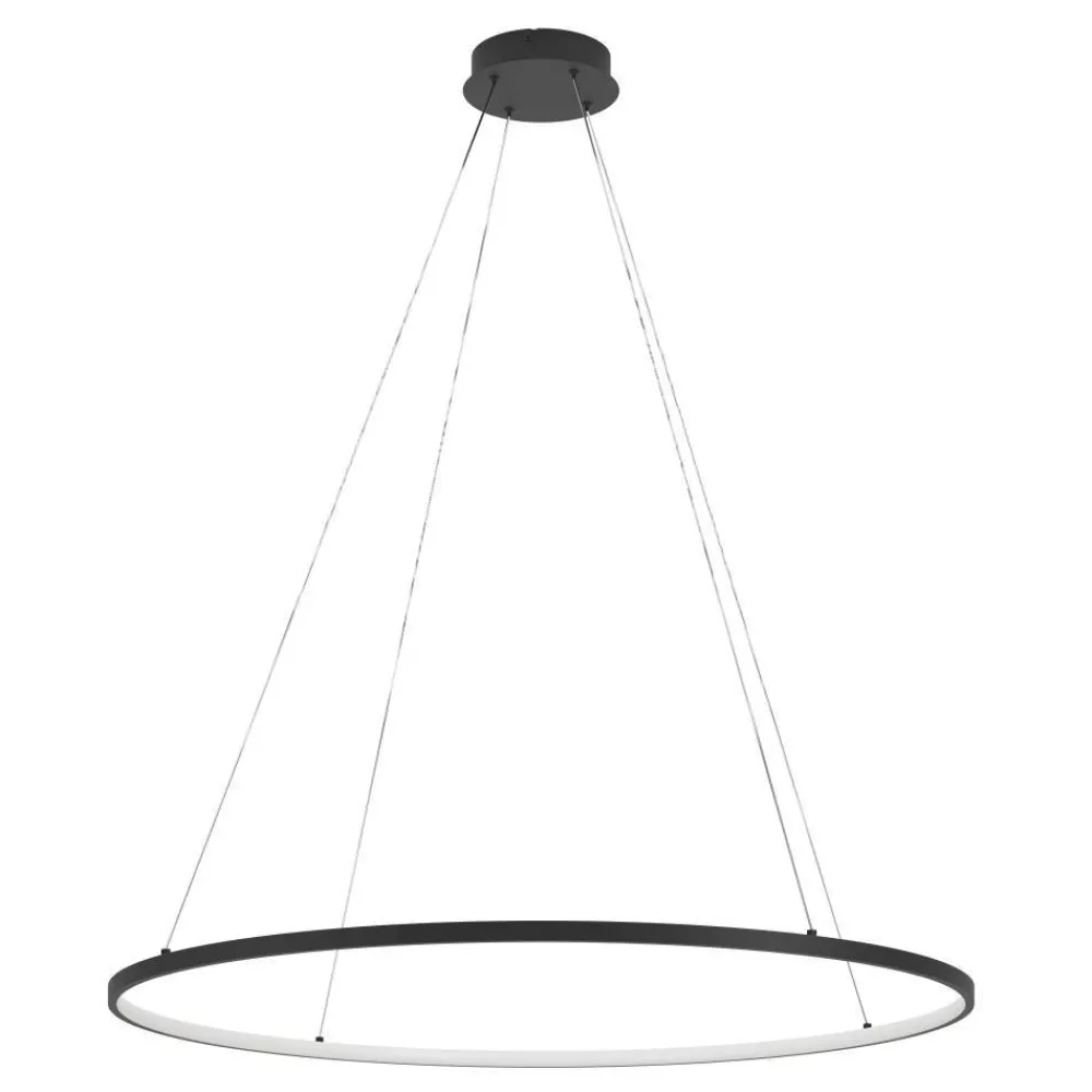 Discount Eglo Parruta Ø100 taklampa Svart