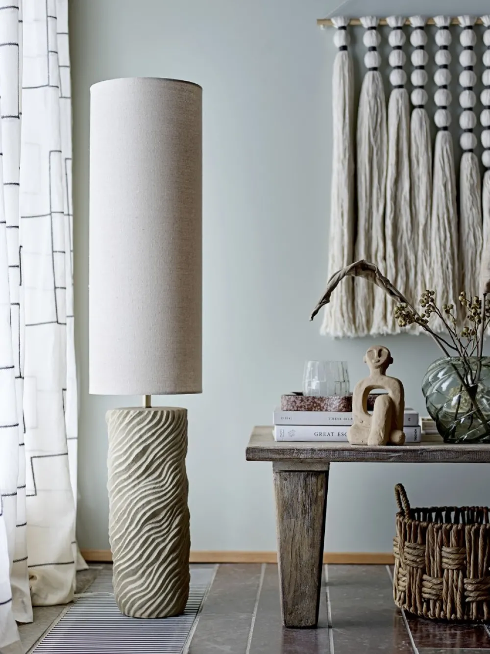 Bloomingville Payah golvlampa Beige