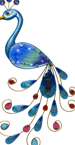 Clearance Star Trading Peacock solcellslampa Multi