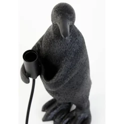 Hot Light & Living Penguin 34cm bordslampa Svart